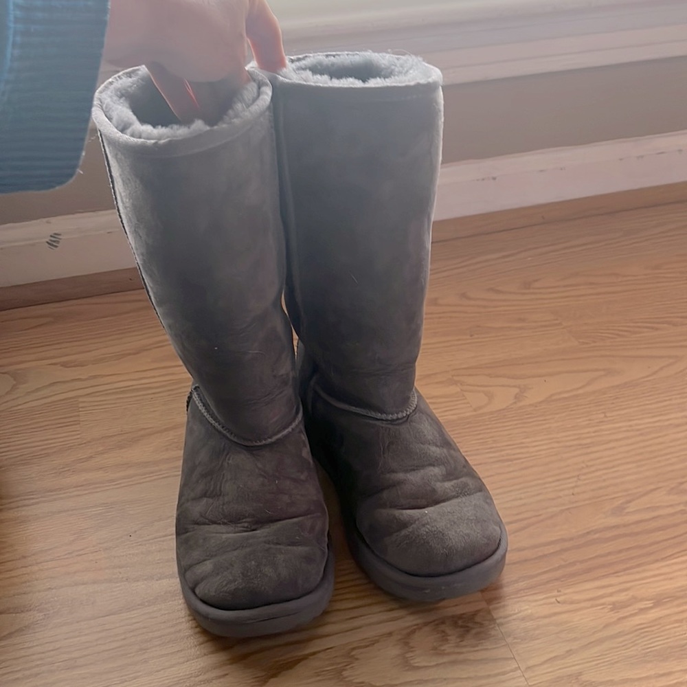 UGG size 5 grey original tall boots